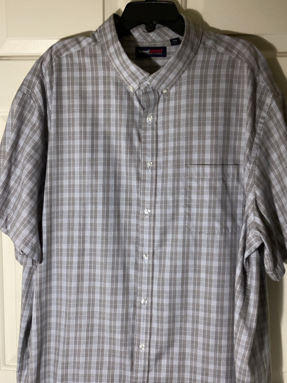 Men’s TravelSmart Roundtree & Yorke Short Sleeve Shirt. Big and tall. Size 3XB